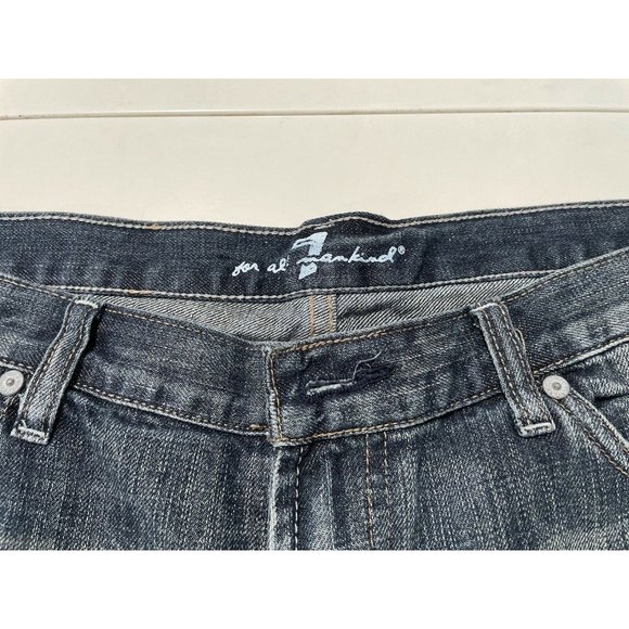 NWT 7 jeans for all mankind for men size 38 STRAIGHT BLUE COLOR - Picture 2 of 6